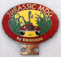 badge Morgan :SWISSMOG Jurassic Mog badge Morgan :SWISSMOG Jurassic Mog